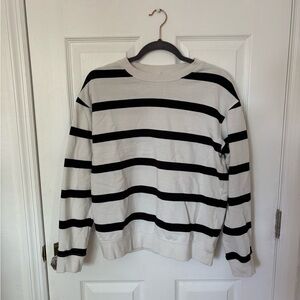 H&M striped sweatshirt